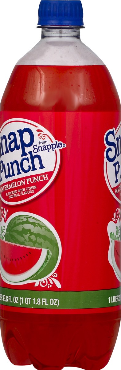 slide 3 of 4, Snapple SnapPunch Watermelon Punch, 1 liter