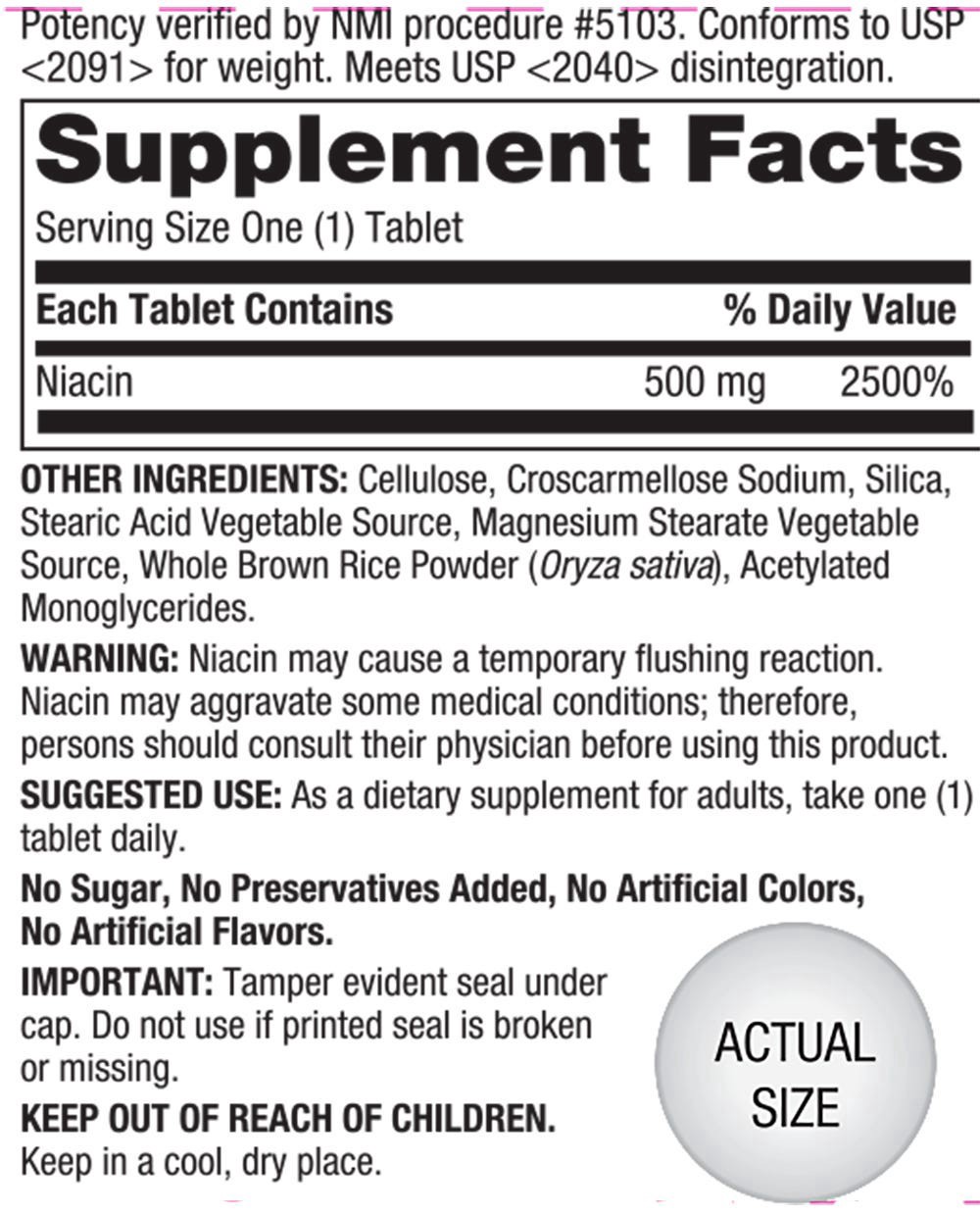 slide 2 of 2, Rite Aid Ra Niacin, 100 ct