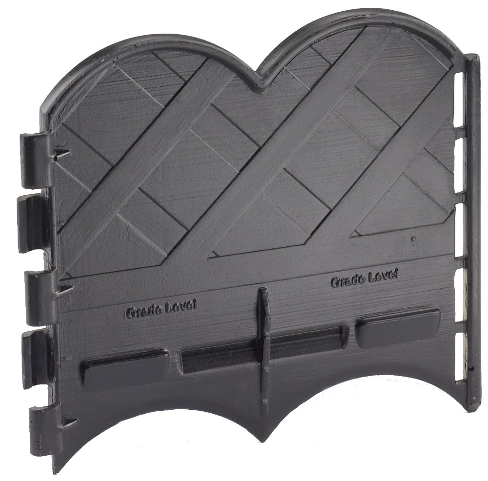 slide 1 of 1, Valley View Pound In Edging - Black, 10 ft