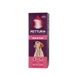 slide 1 of 1, Pettura Pettura Skin And Coat Liquid Pet Supplement, 4 oz