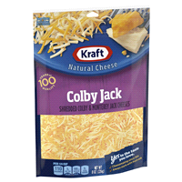 slide 13 of 13, Kraft Colby Jack Shredded Cheese, 8 oz