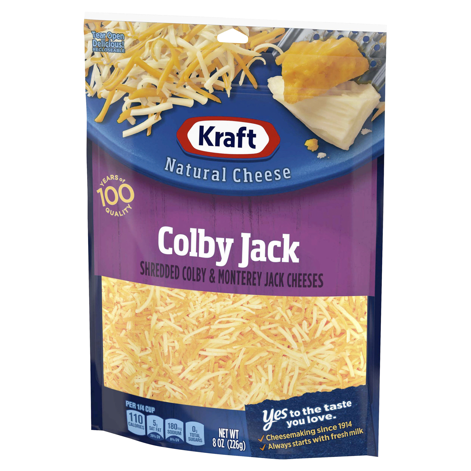 slide 9 of 13, Kraft Colby Jack Shredded Cheese, 8 oz