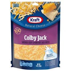 Kraft Colby Jack Shredded Cheese, 8 oz Bag