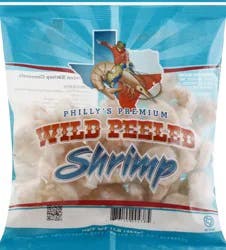 Phillys Premium Wild Peeled Shrimp 1 lb