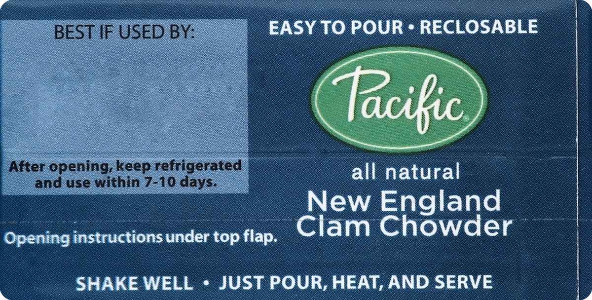 slide 2 of 4, Pacific Traditional New England Clam Chowder Soup, 17 oz