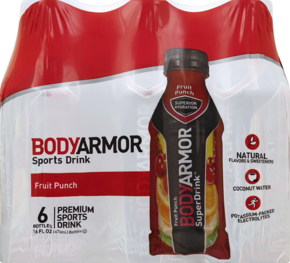 slide 1 of 5, BODYARMOR Sports Drink 6 ea, 6 ct