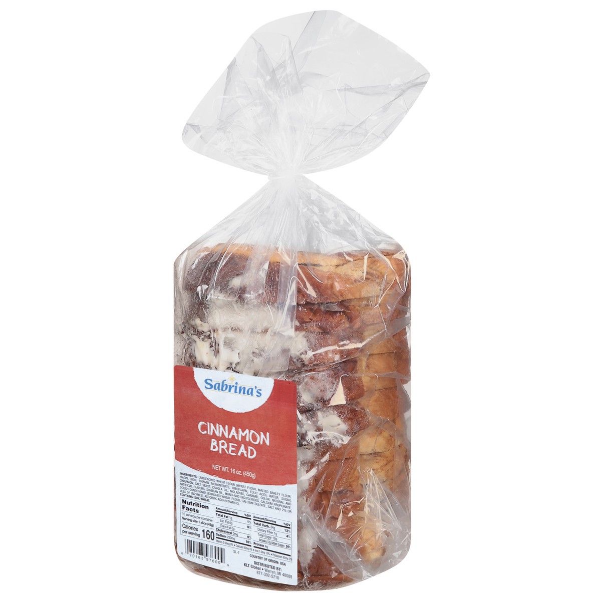 slide 5 of 12, SABRINAS Bread Iced French Cinnamon, 16 oz