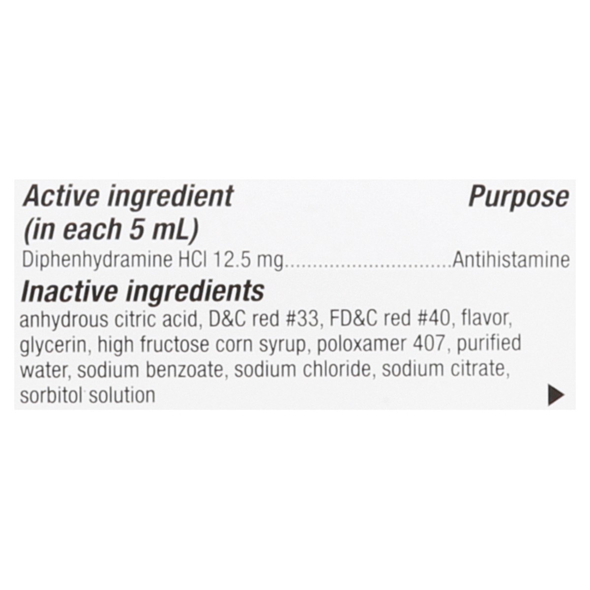 slide 2 of 12, CVS Health Children's Allergy Relief; Diphenhydramine Hydrochloride Oral Solution, Cherry Flavor, 8 Oz, 8 oz