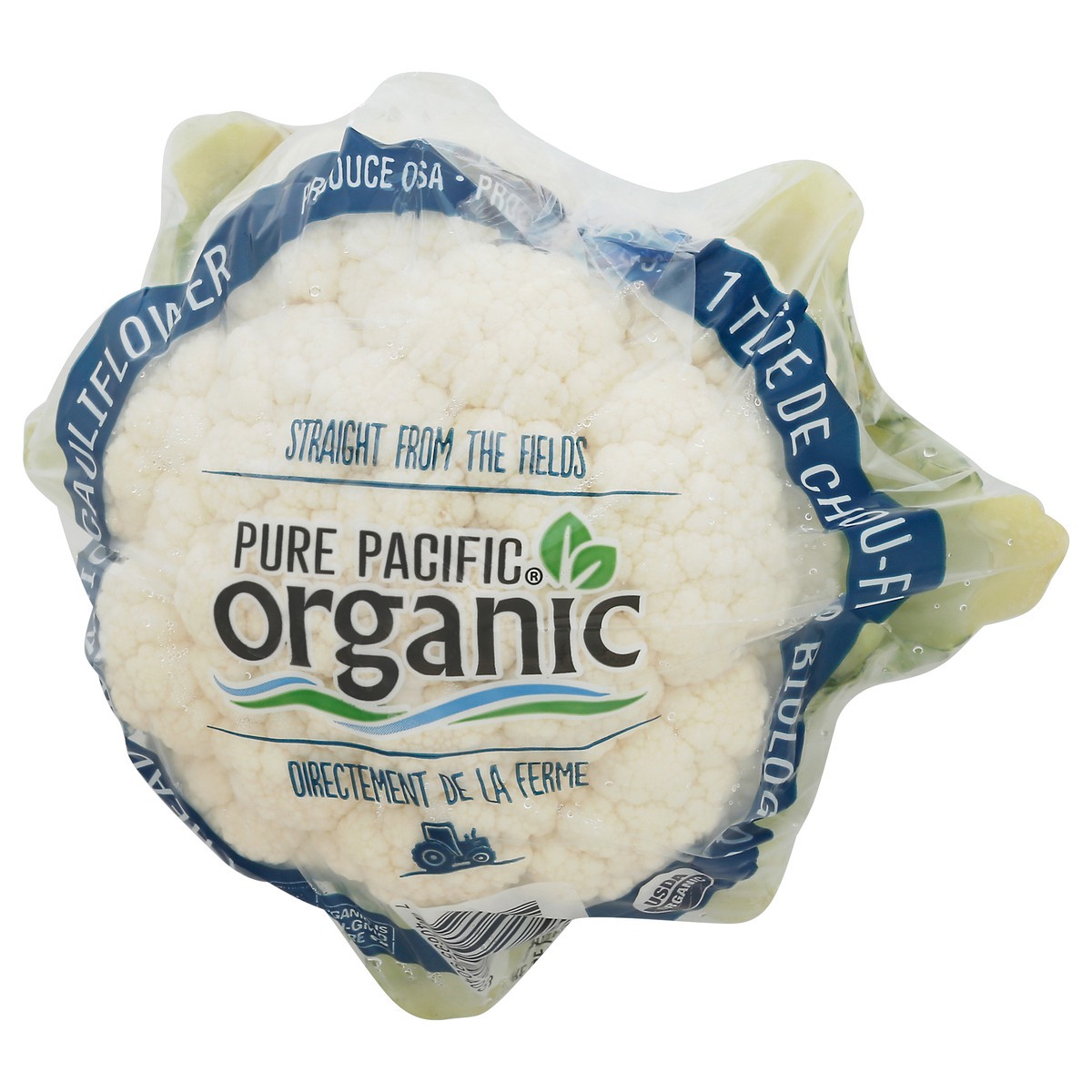 slide 6 of 6, Pure Pacific Organic Head Cauliflower 1 ea, 1 ct