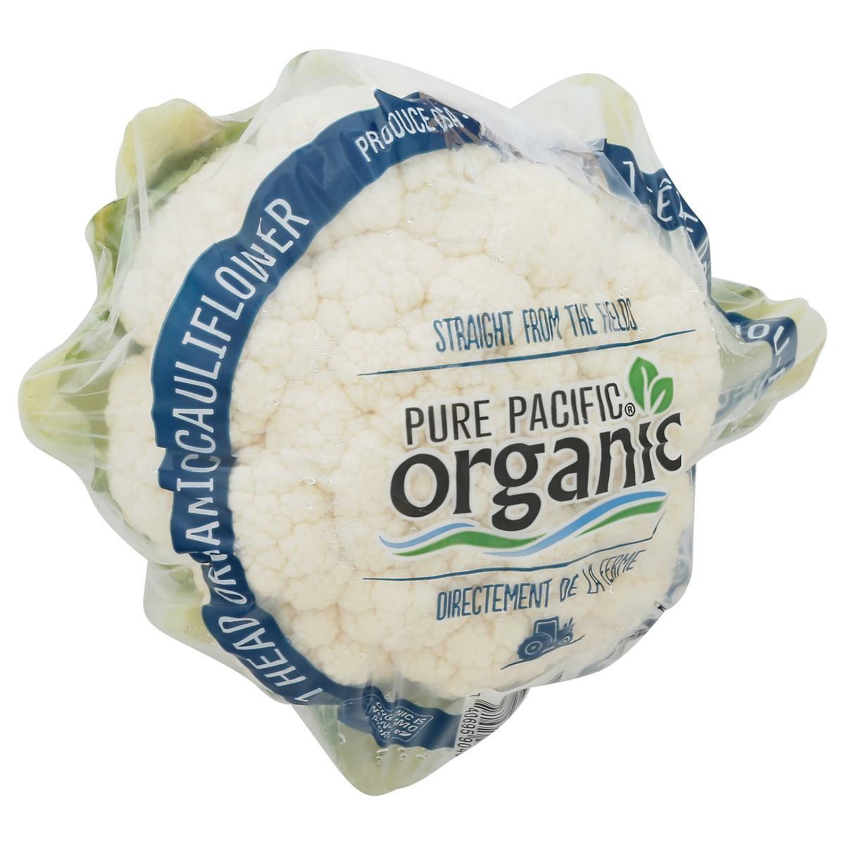 slide 1 of 6, Pure Pacific Organic Head Cauliflower, 1 ct