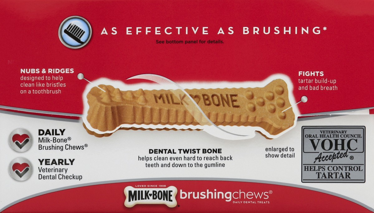 slide 6 of 6, Milk-Bone Brushing Chews Mini, 14.1 oz