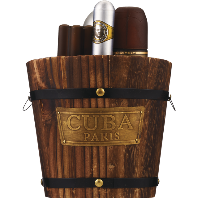 slide 1 of 1, Cuba Collection Gold Bucket Set, 1 oz