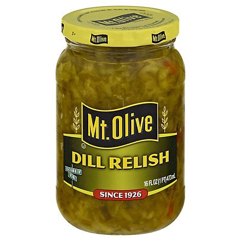 slide 1 of 1, Mt. Olive Relish Dill - 16 Fl. Oz., 16 fl oz