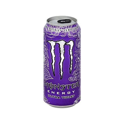slide 1 of 1, Monster Energy Ultra Violet Energy Drink 16oz can, 16 oz