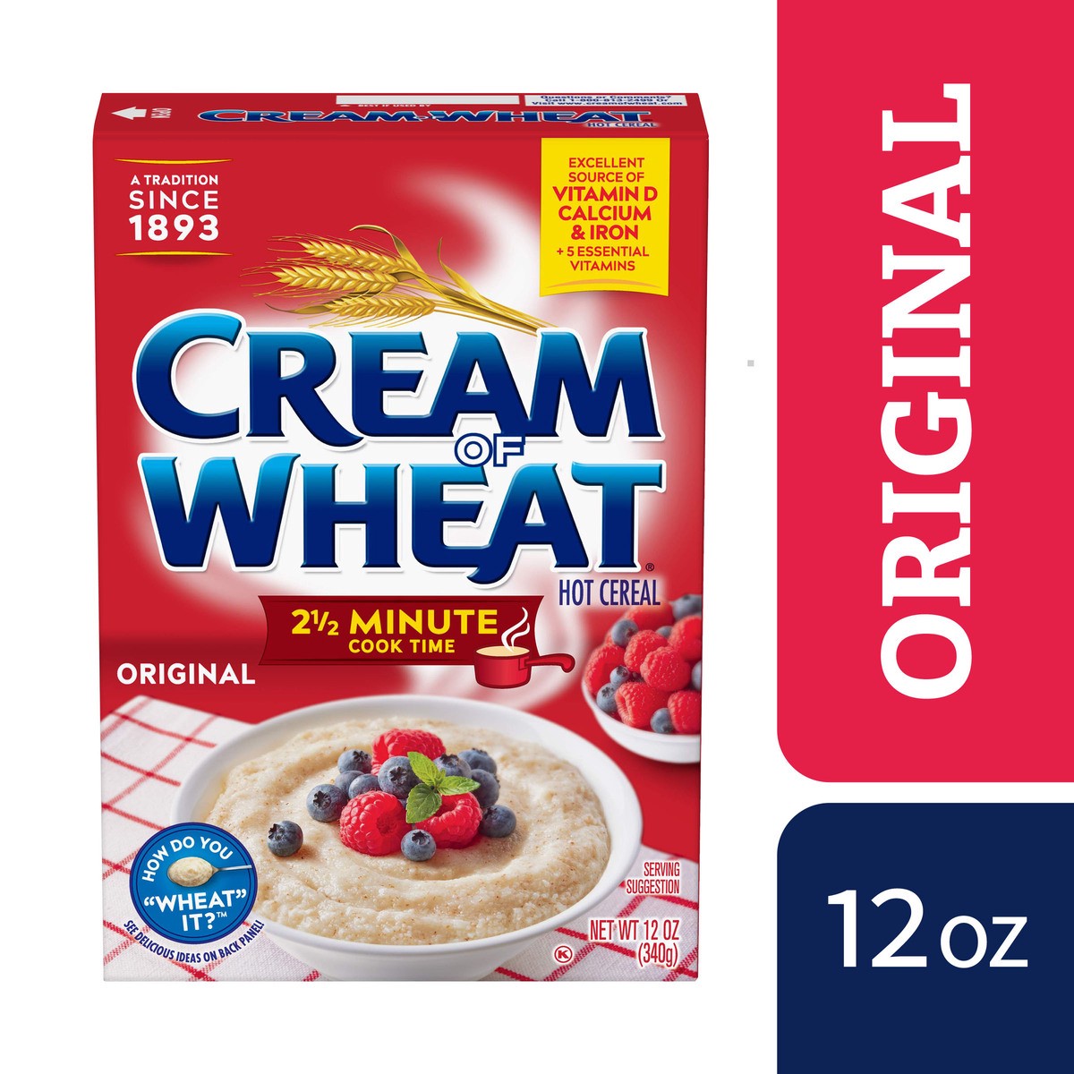 slide 2 of 15, Cream of Wheat Nabisco Quick Cream Of Wheat, 12 oz