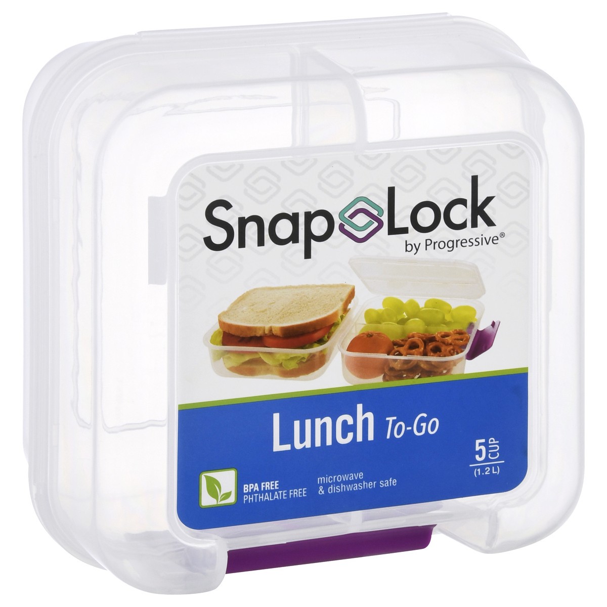 slide 9 of 11, Progressive Snap Lock Lunch To-Go Container 1 ea, 1 ct