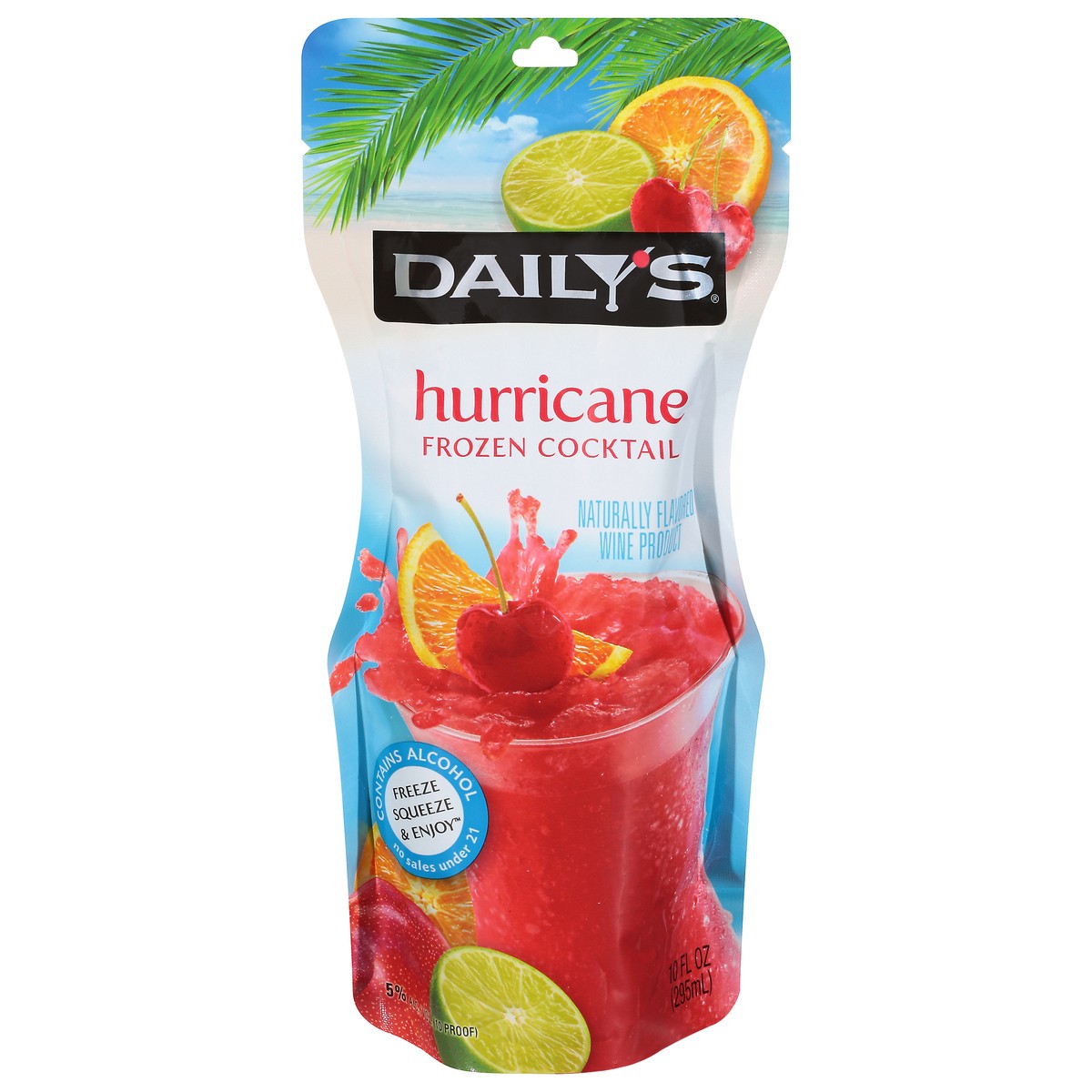 slide 1 of 9, Daily's Hurricane Frozen Cocktail 10 fl oz, 10 oz