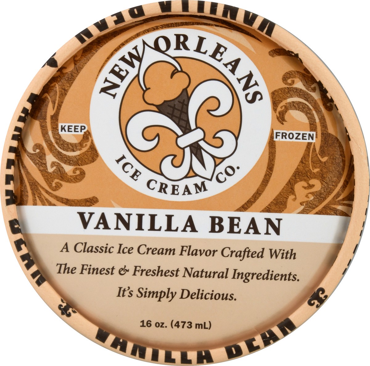 slide 2 of 11, New Orleans Ice Cream Co. Ultra Premium All Natural Vanilla Bean Ice Cream 16.0 oz, 16 oz