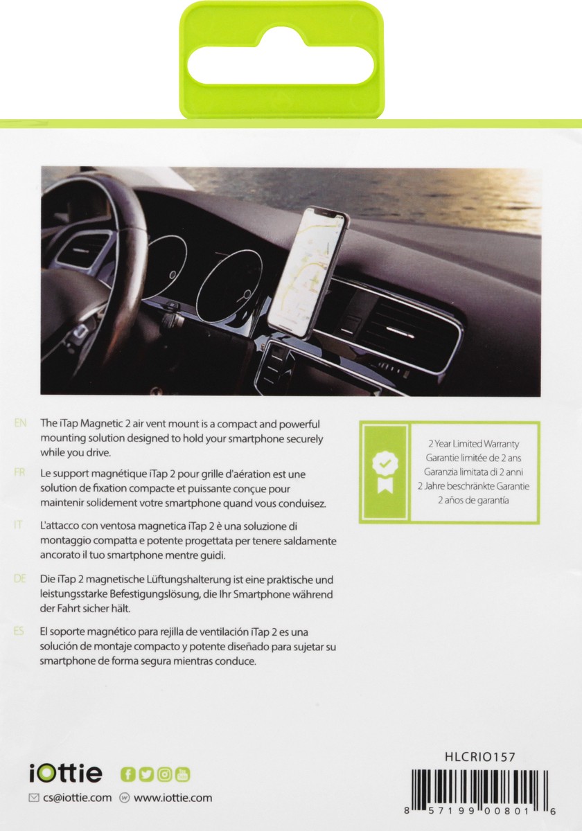 slide 4 of 9, iOttie Magnetic Air Vent Mount 1 ea, 1 ea