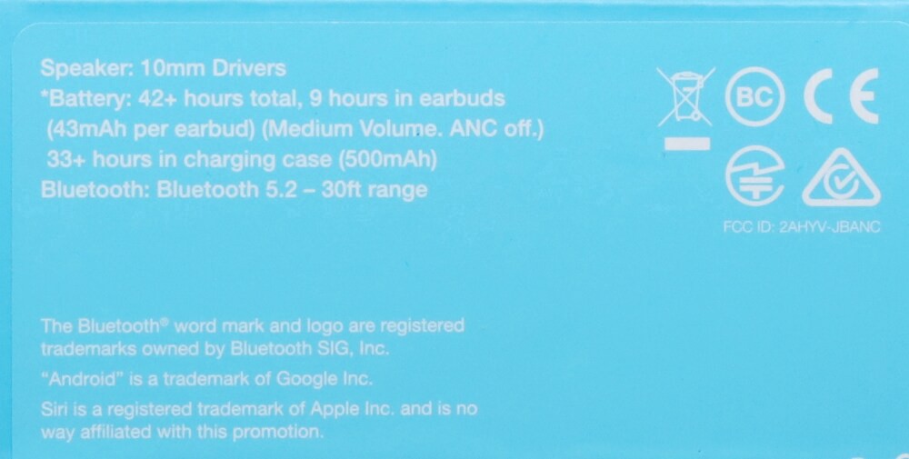 slide 5 of 6, Jlab Jbuds True Wireless Earbuds - Black, 1 ct