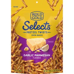 Rold Gold Selects Pretzels Twists Garlic Parmesan Flavored 16 Oz