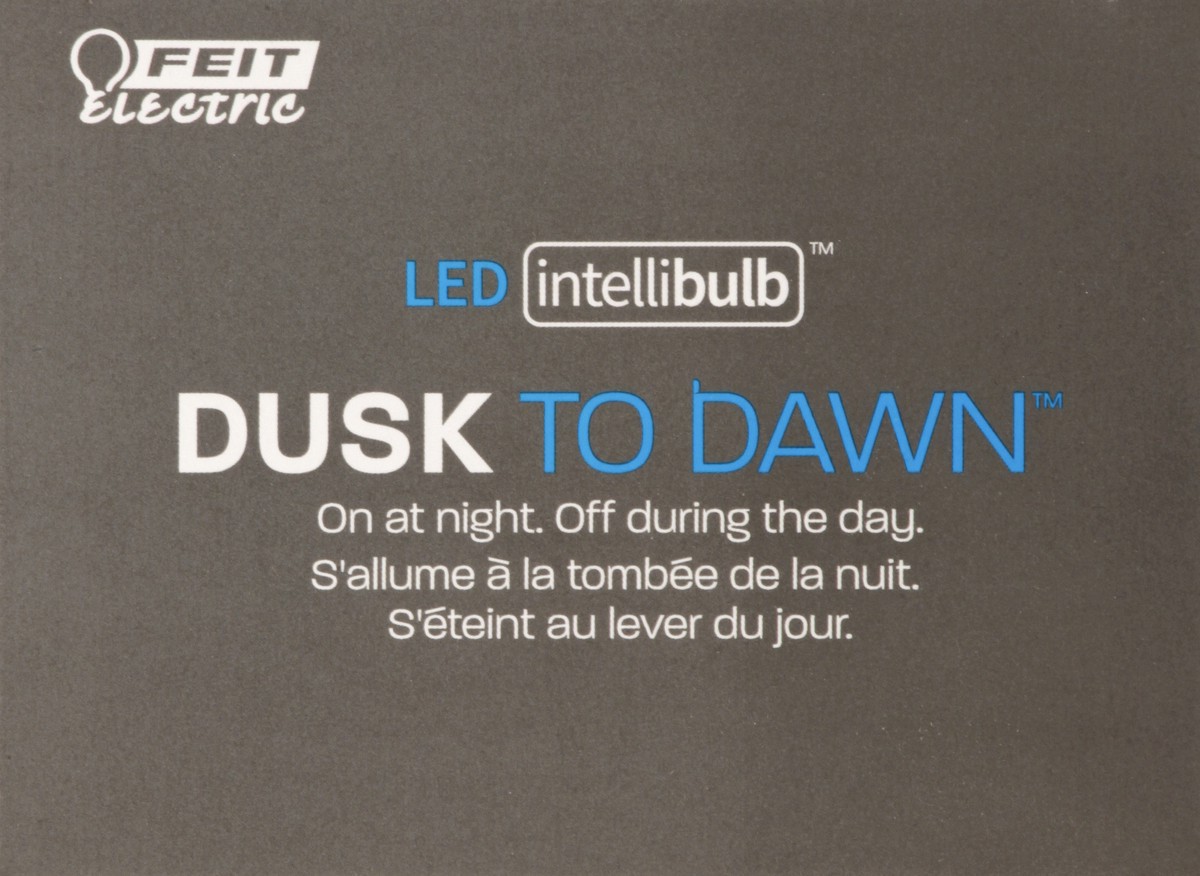 slide 10 of 11, Feit Electric Intellibulb Dusk to Dawn LED 10.6 Watts Soft White Light Bulb 1 ea, 1 ea