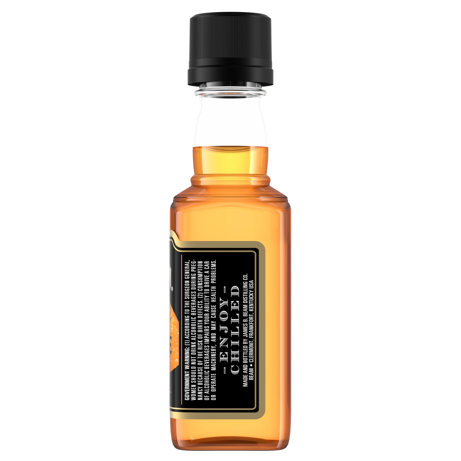 slide 3 of 3, Jim Beam Orange Liqueur with Kentucky Straight Bourbon Whiskey 50 ml, 50 ml