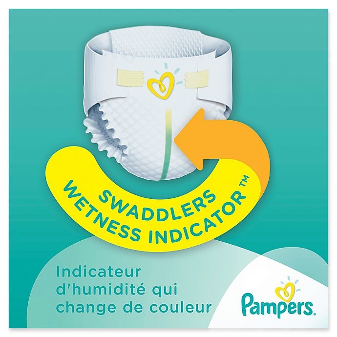 slide 3 of 5, Pampers Swaddlers Sensitive Size 1 Economy Pack Diapers, 156 ct