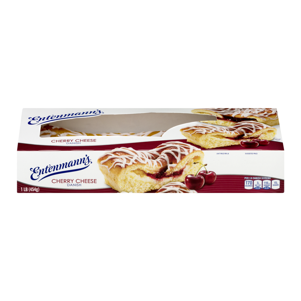 Entenmann's Cherry Cheese Danish 16 oz Shipt