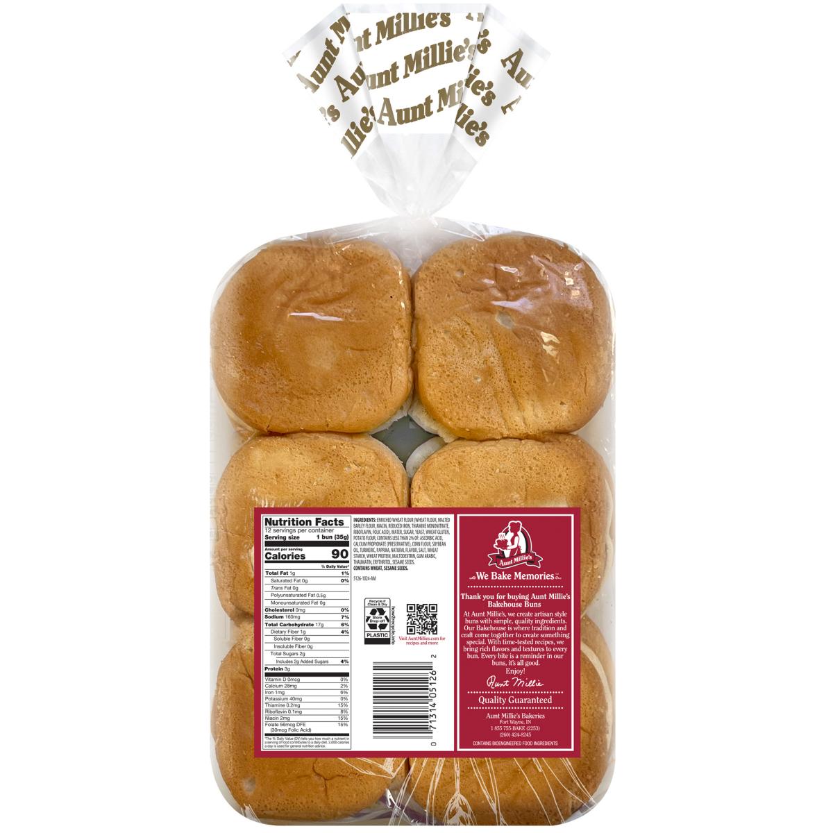 slide 4 of 8, Aunt Millie's Bakehouse Artisan Style Potato Slider Buns 12 ct, 12 ct