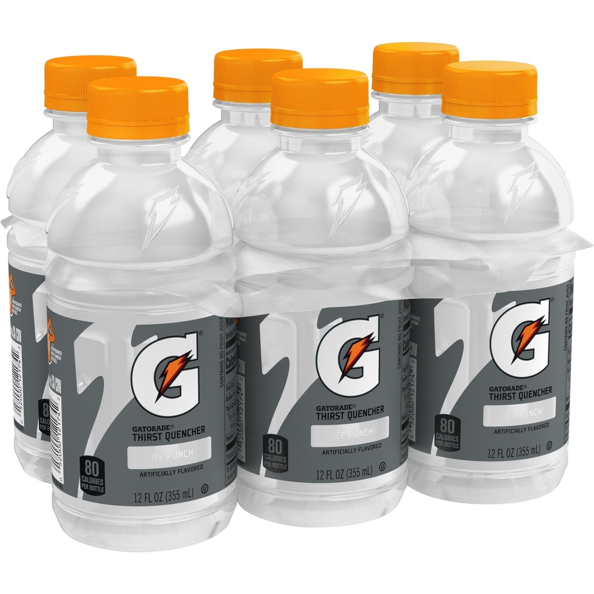 Gatorade Iced Punch Sports Drink Bottles 6 ct; 12 fl oz Shipt