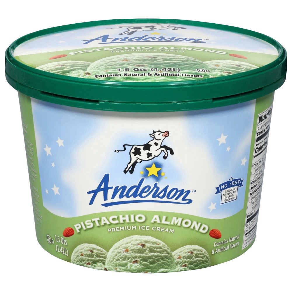 slide 1 of 5, Anderson Dairy Prem Pistachio - 48 oz, 48 oz