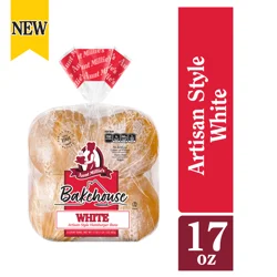 Am Bkhs Artisan White Ham Bun 8pk