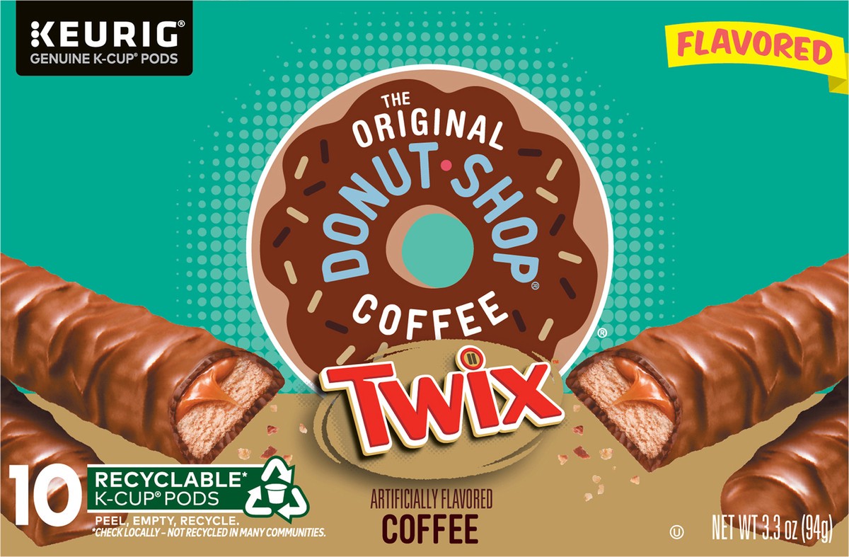 slide 6 of 11, The Original Donut Shop TWIX Coffee, Keurig Single Serve K-Cup Pods- 10 ct, 10 ct