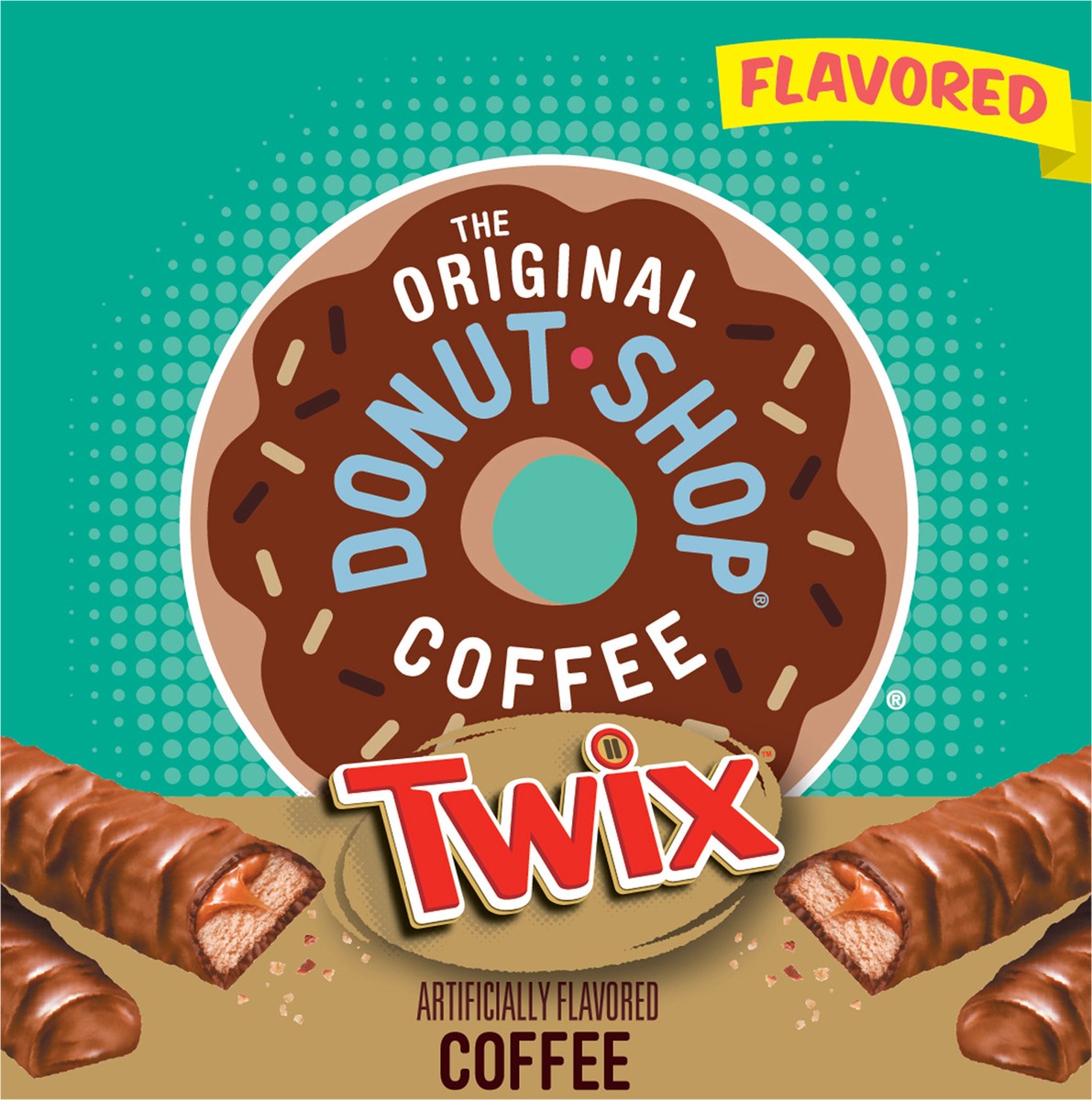 slide 8 of 11, The Original Donut Shop TWIX Coffee, Keurig Single Serve K-Cup Pods- 10 ct, 10 ct