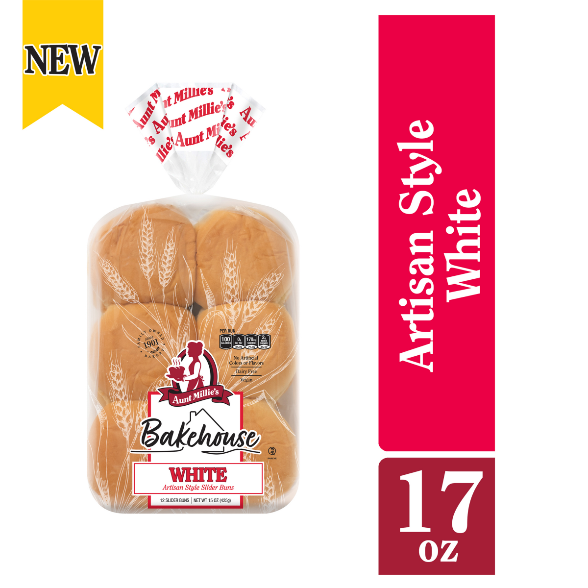slide 1 of 8, Am Bkhs Art White Slider 12pk, 15 oz