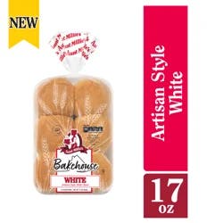 Aunt Millie's Bakehouse Artisan Style White Slider Buns 12 ct