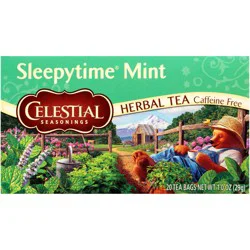 Celestial Seasonings Sleepytime Mint Caffeine Free Herbal Tea Bags- 1 oz