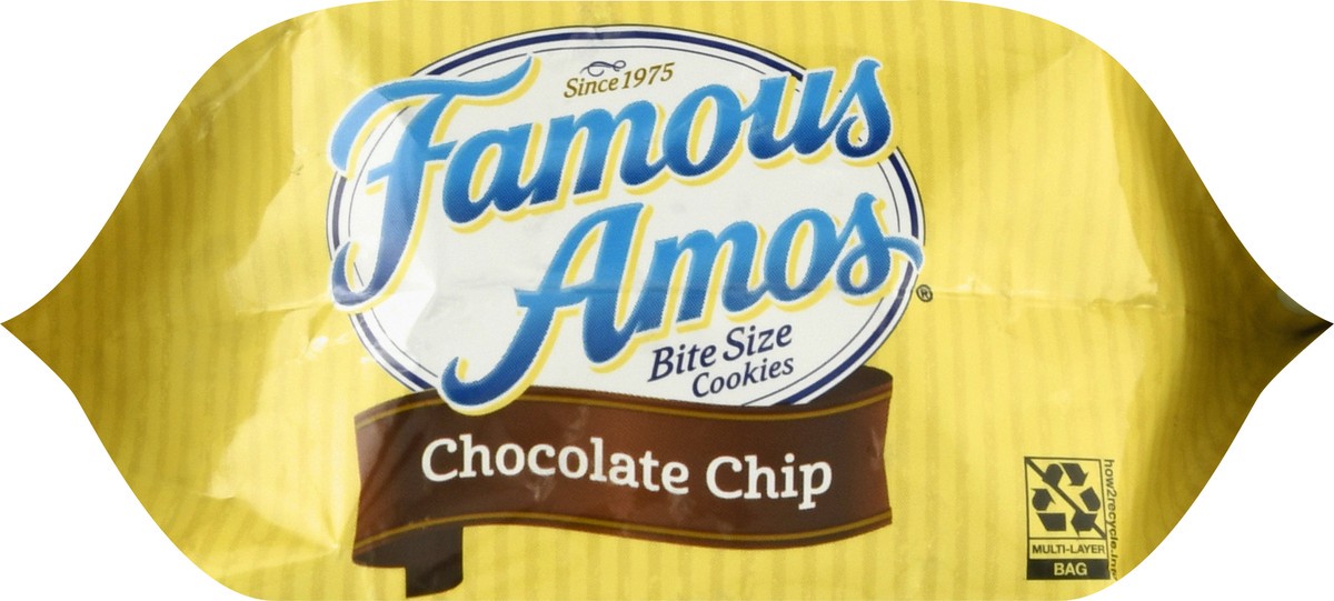 slide 4 of 9, Famous Amos Bite Size Chocolate Chip Cookies 8 oz, 8 oz