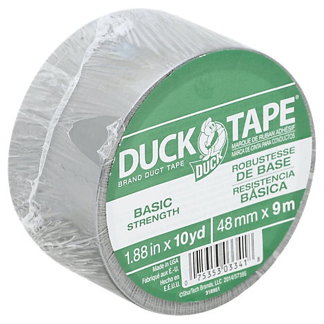 slide 1 of 1, Duck Duct Tape Roll Utility - Each, 1 ct