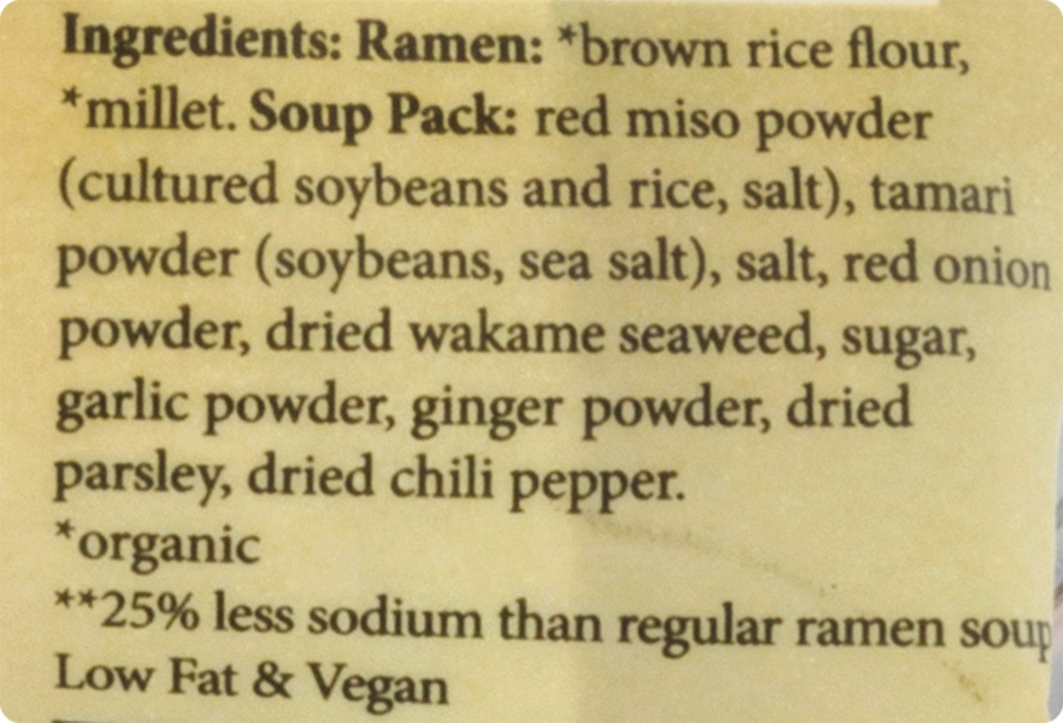 slide 3 of 11, Lotus Foods Gluten Free and Vegan Millet and Brown Rice Ramen 2.8-oz, 2.8 oz