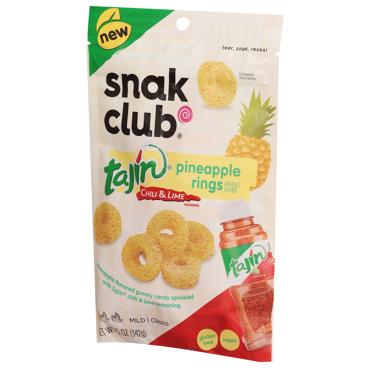 slide 11 of 15, Tajin, Pineapple Rings, Premium Size, 5 Oz, 5 oz