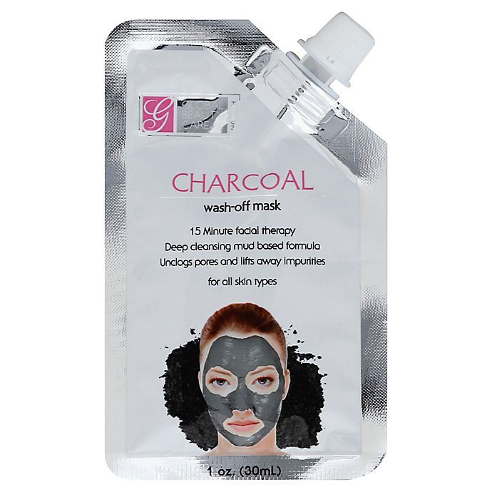 slide 1 of 2, Global Beauty Care GB MASK WASH OFF CHARCOAL, 1 oz