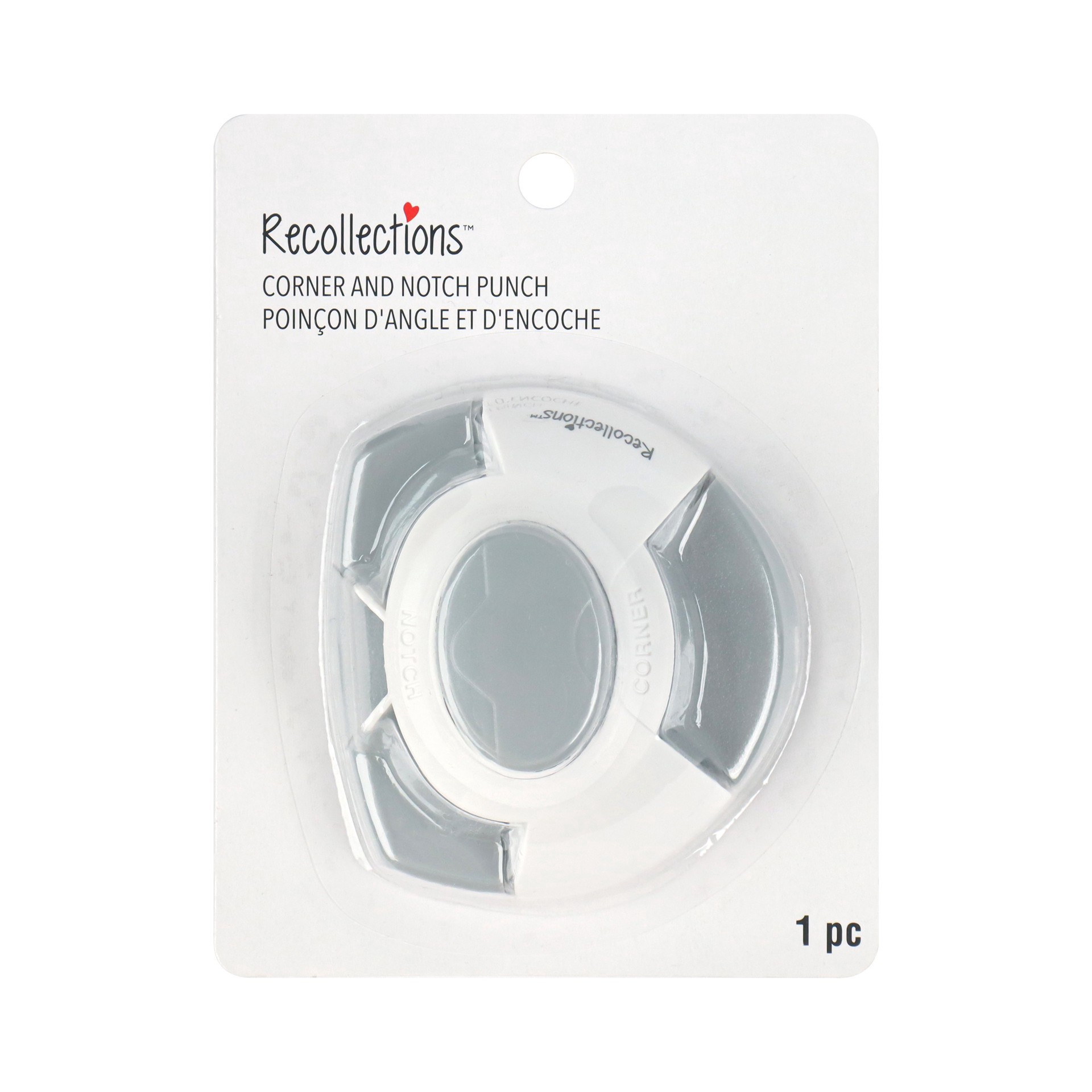 slide 3 of 6, Corner & Notch Punch By Recollections, 8 mm corner size