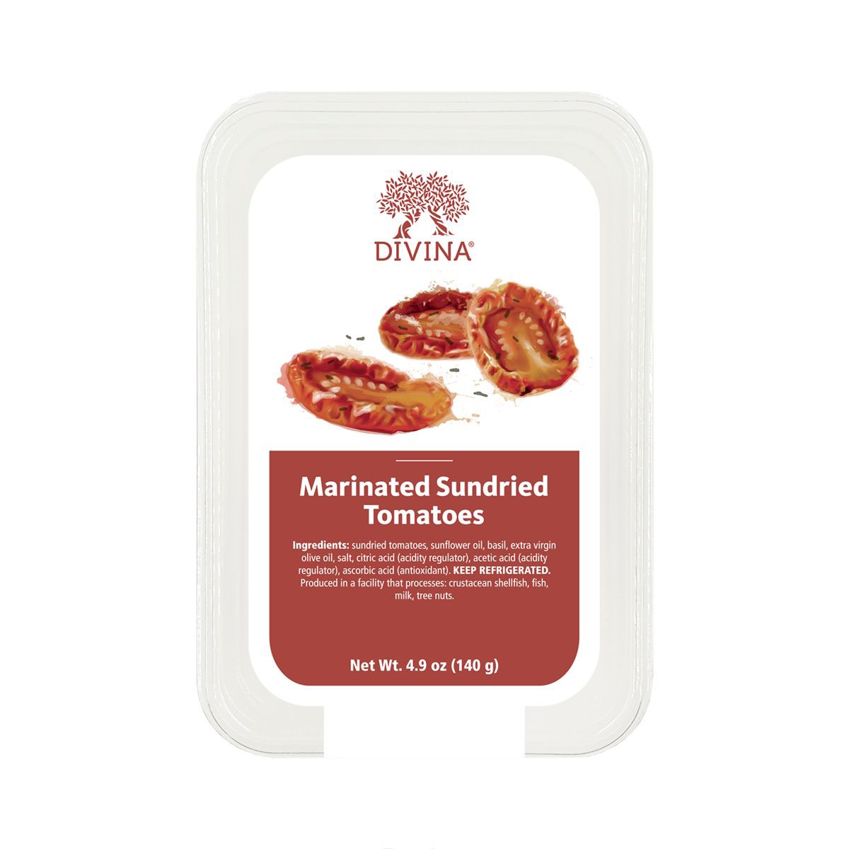 slide 1 of 1, Divina Tomatoes Sundried Marintd, 4.9 oz