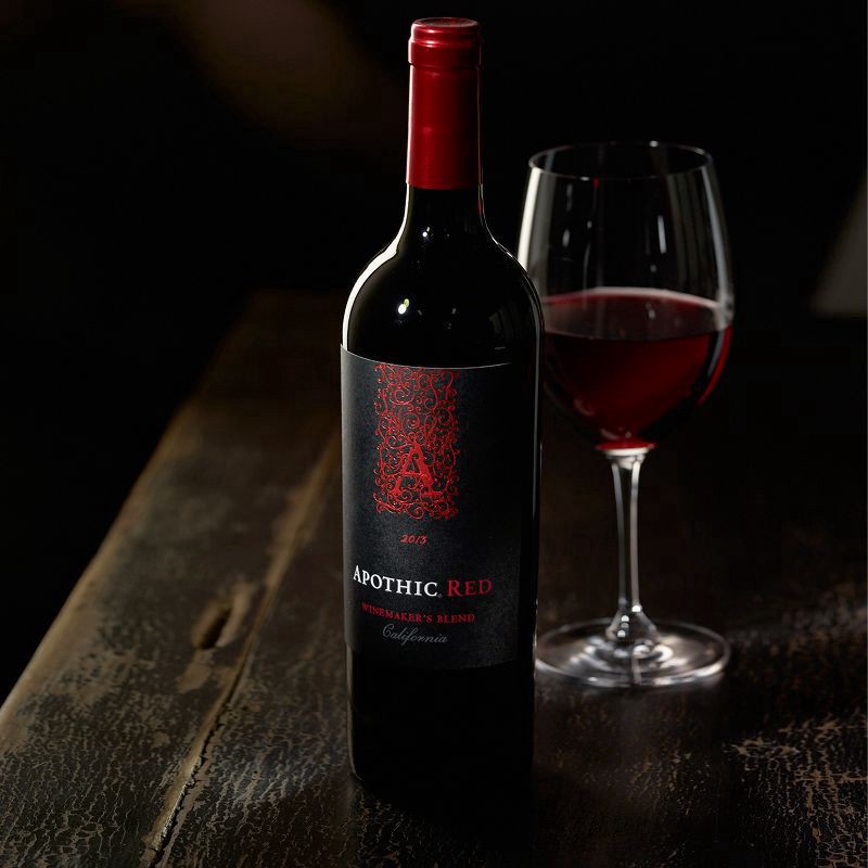 slide 2 of 5, Apothic Red Wine, 750 ml
