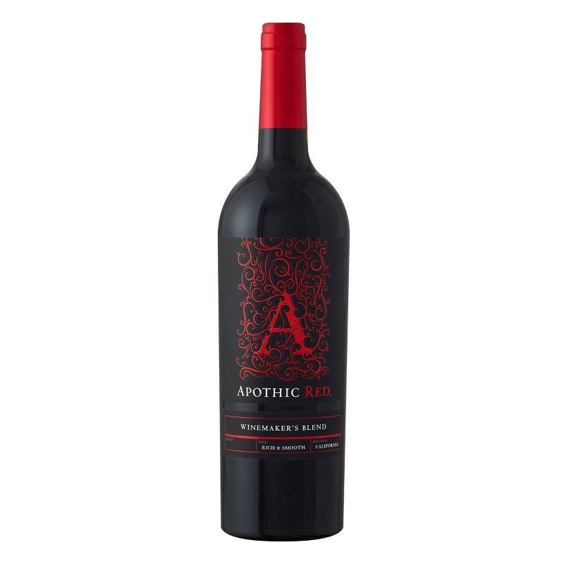 slide 1 of 5, Apothic Red Wine, 750 ml
