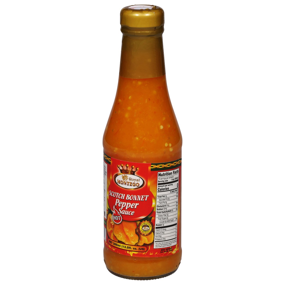 slide 13 of 13, Royal Montego Hot Scotch Bonnet Pepper Sauce 13.5 fl oz, 13 oz