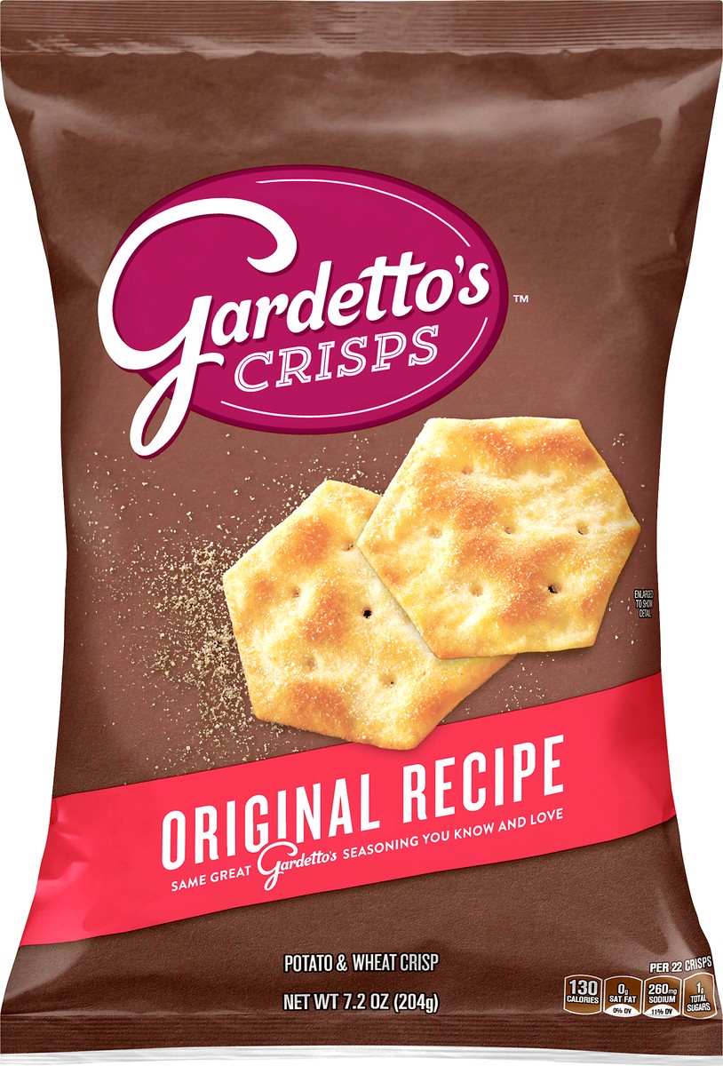 slide 5 of 11, Gardetto's Original Recipe Potato & Wheat Crisps 7.2 oz, 7.2 oz