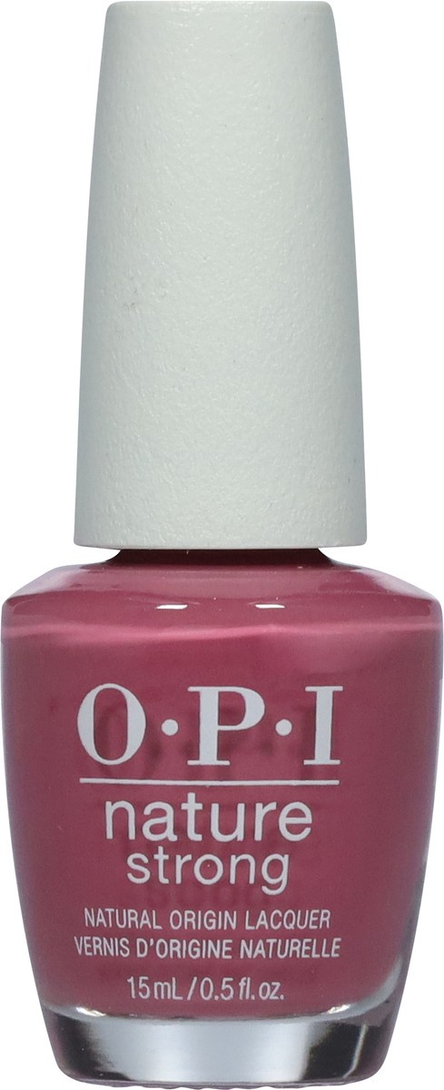 slide 7 of 9, OPI Nature Strong Nail Polish Simply Radishing, 0.5 fl oz